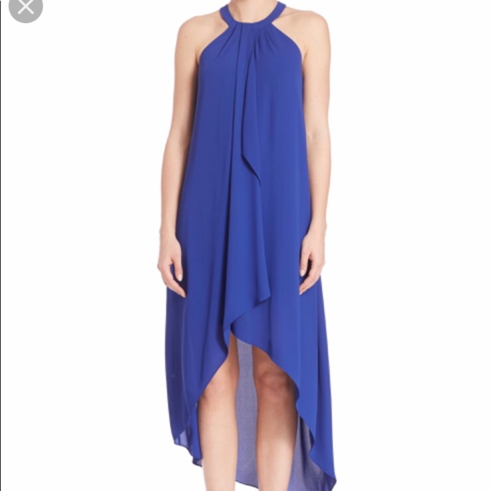 BCBG hi low maxi dress